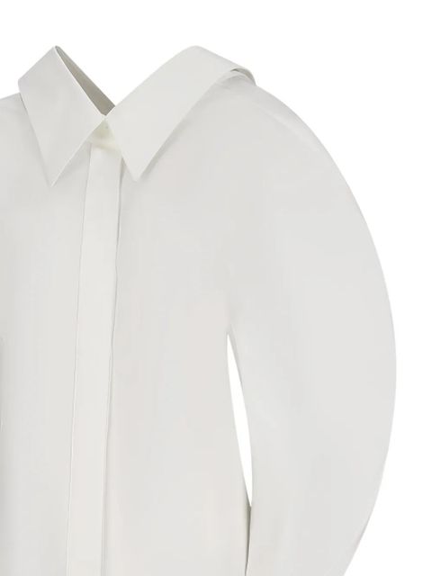 Givenchy slashed blouse - White