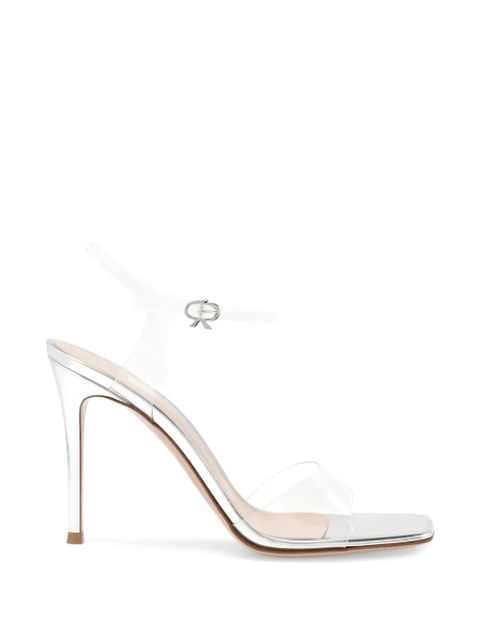 Gianvito Rossi square toe strap sandals - White - zdjęcie produktu nr 1