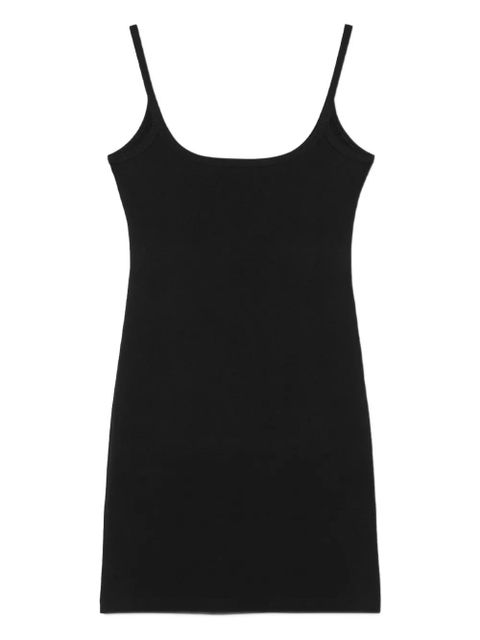 Versace logo-embroidered tank dress - Black - zdjęcie produktu nr 2