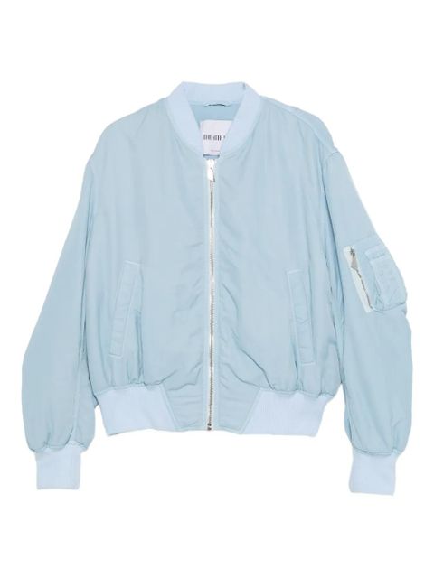 The Attico "Anja" zip bomber jacket - Blue - zdjęcie produktu nr 1