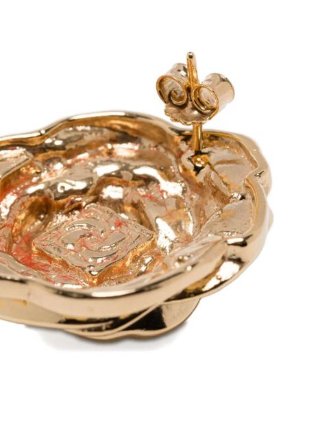 Magda Butrym rose-shaped earrings - Gold - zdjęcie produktu nr 2