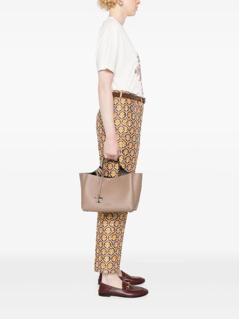 Tod's mini leather tote bag - Neutrals - zdjęcie produktu nr 2