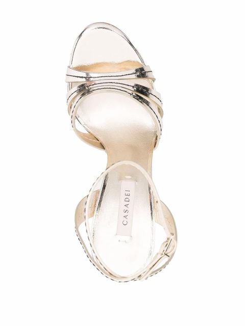 Casadei Julia 115mm strappy sandals - Gold