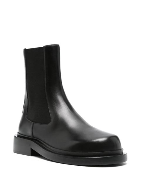 Jil Sander leather boots - Black - zdjęcie produktu nr 2