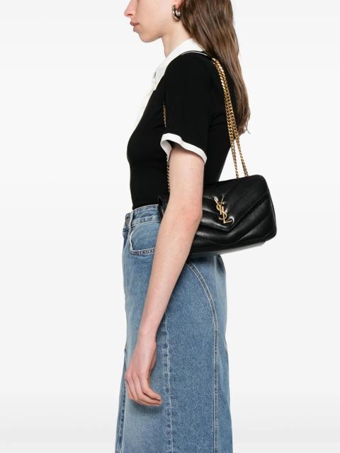 Saint Laurent small Loulou shoulder bag - Black