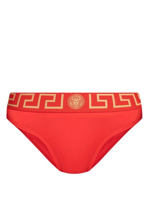 Versace Greca-detail bikini bottoms - Red - zdjęcie produktu nr 1