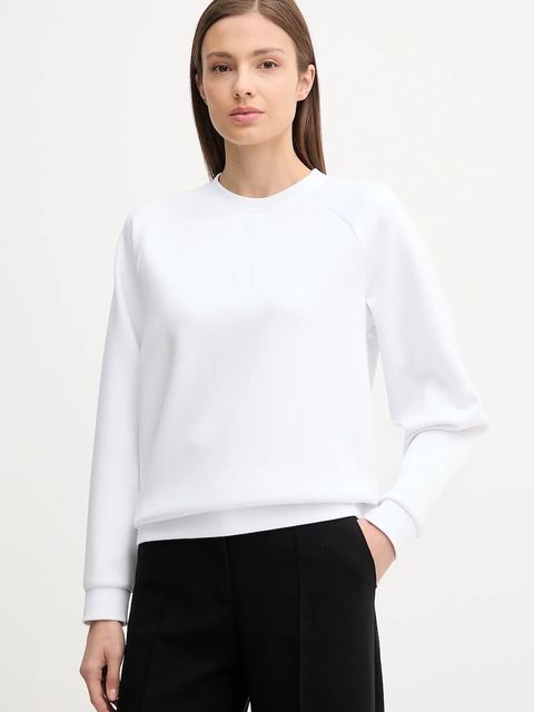 Armani Exchange bluza damska kolor biały z aplikacją XW000826 AF13397 - zdjęcie produktu nr 1