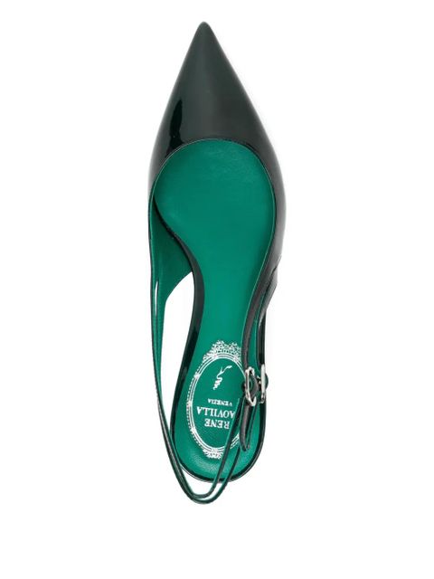 René Caovilla Olivia pumps - Green