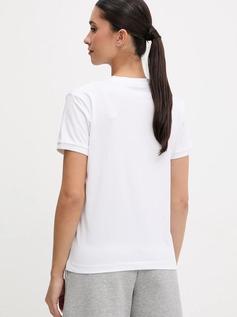 Guess t-shirt bawełniany CLELIA damski kolor biały V5BI12 K8FQ4