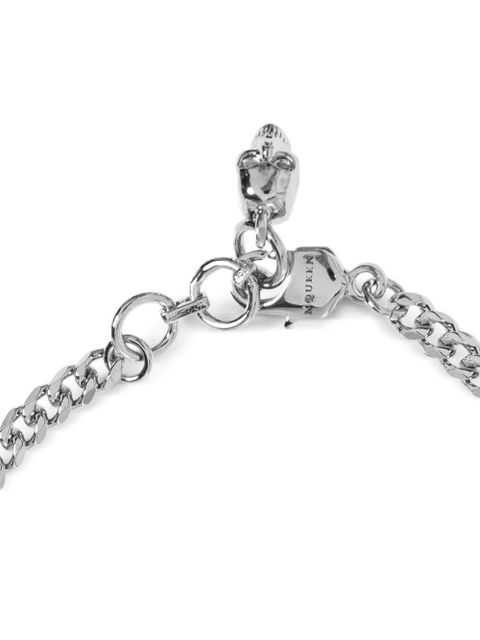Alexander McQueen crystal-embellished bracelet - Silver