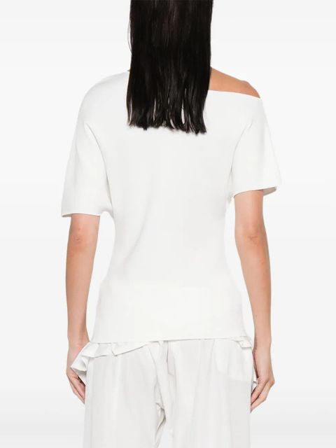 Róhe short-sleeve top - White