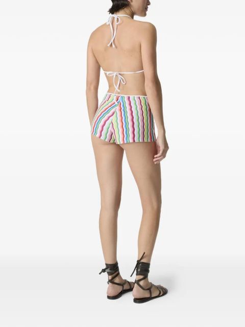 Missoni striped mini shorts - Pink