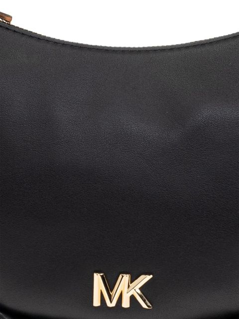 Michael Kors braided-strap crescent shoulder bag - Black