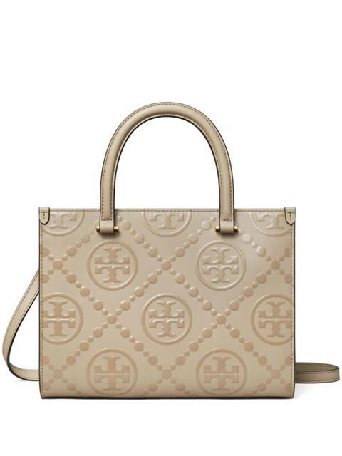 Tory Burch t-monogram tote bag - Neutrals - zdjęcie produktu nr 1