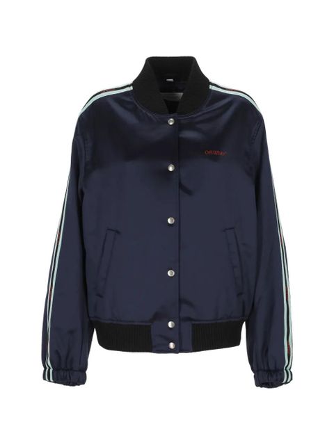 Off-White striped bomber jacket - Blue - zdjęcie produktu nr 1