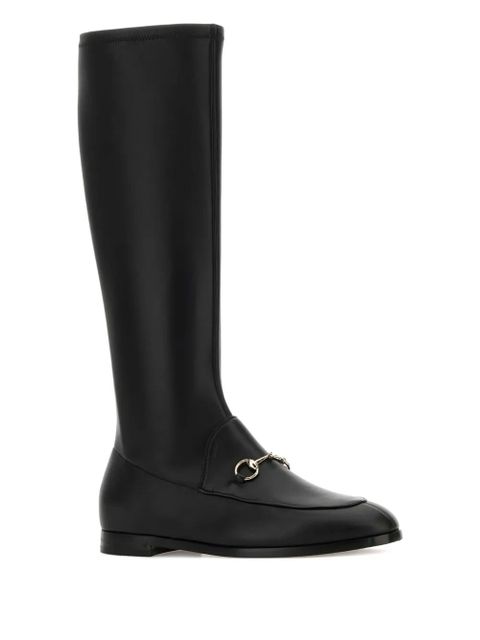 Gucci Jordaan leather boots - Black - zdjęcie produktu nr 2