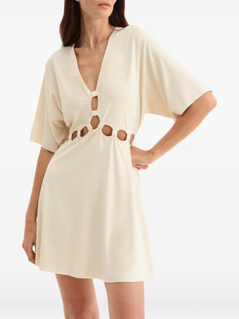 ERES cutout short dress - Neutrals