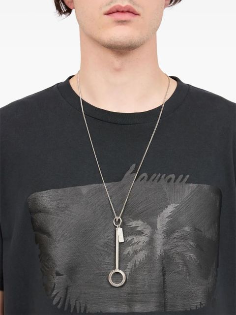 MM6 Maison Margiela Numeric-signature necklace - Silver - zdjęcie produktu nr 2