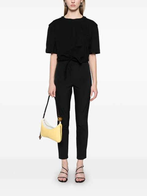 PINKO tied T-shirt - Black - zdjęcie produktu nr 2