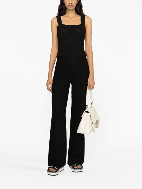 Chloé high-waist flared trousers - Black