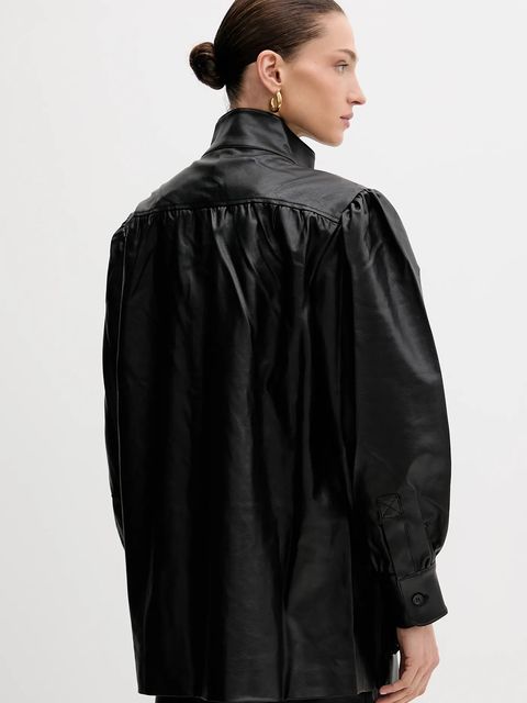 Bardot kurtka kolor czarny przejściowa 60034JB - zdjęcie produktu nr 2