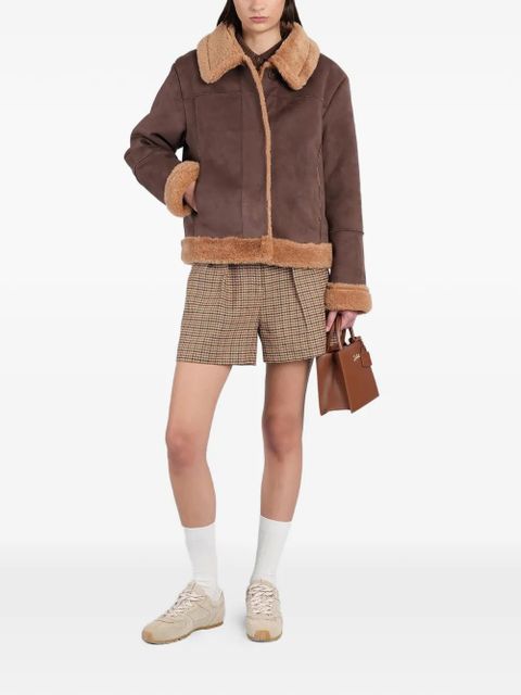MC2 Saint Barth faux-shearling trim jacket - Brown - zdjęcie produktu nr 2