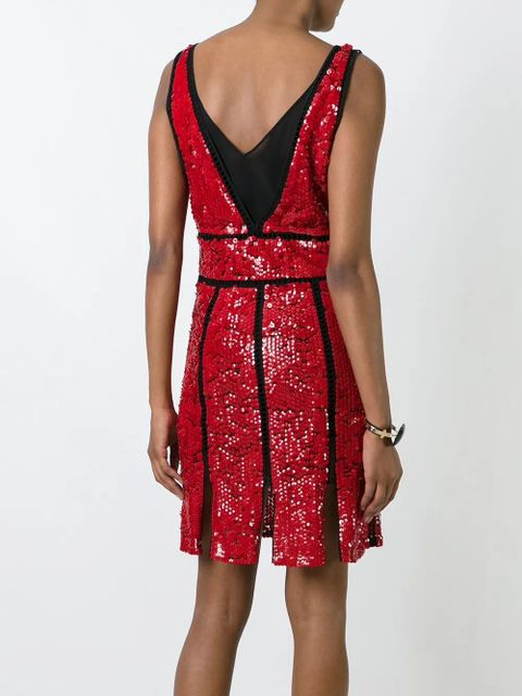 PUCCI sequin embellished dress - Red