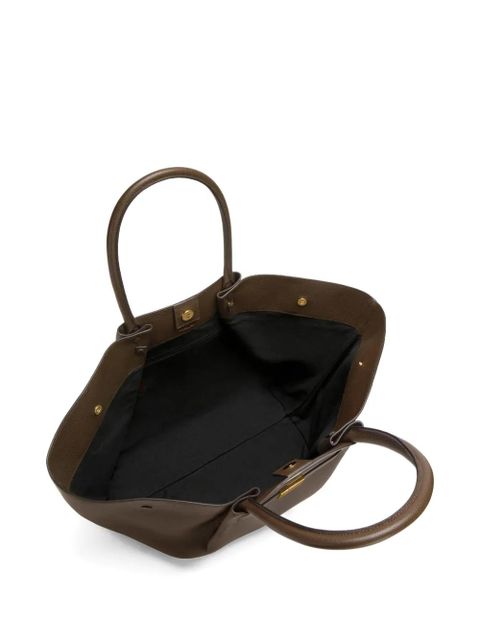 DeMellier The New York grain leather tote bag - Brown