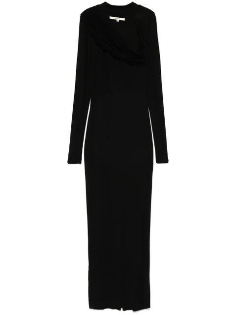 MANURÍ Malena maxi dress - Black - zdjęcie produktu nr 1