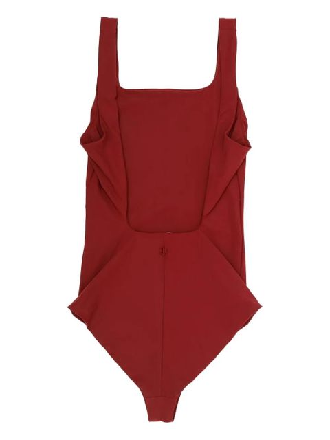 Jil Sander square-neck swimsuit - Red - zdjęcie produktu nr 2
