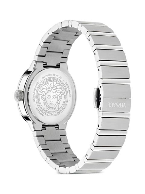 Versace striped-dial 33mm - Red