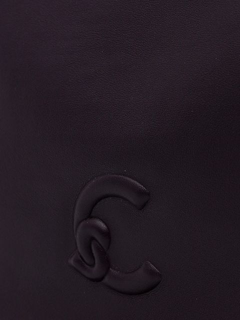 Coccinelle torebka skórzana kolor fioletowy E1 SS5 11 01 01