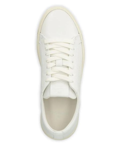 Copenhagen platform lace-up trainers - White