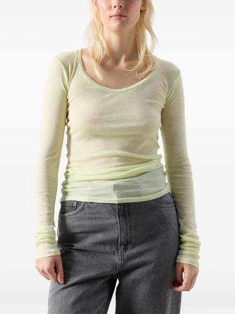 American Vintage Massachusetts long-sleeves top - Green