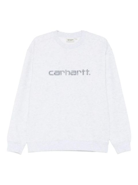 Carhartt WIP logo-embroidered sweatshirt - Grey