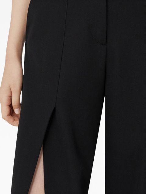 Burberry wool wide-leg trousers - Black - zdjęcie produktu nr 2
