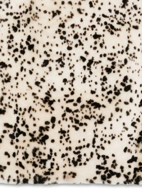 TOTEME abstract-pattern scarf - White