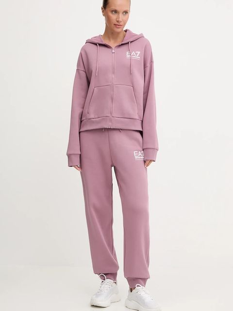 EA7 Emporio Armani dres damski kolor różowy AF10377-7W000425 - zdjęcie produktu nr 1