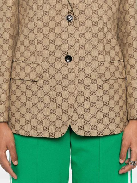 Gucci GG canvas single-breasted blazer - Neutrals