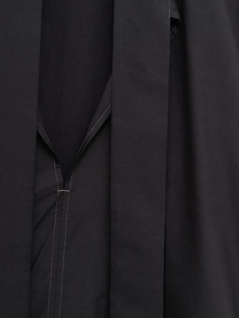 LEMAIRE tie-neck long-sleeve blouse - Black - zdjęcie produktu nr 2