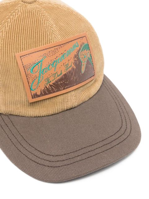 Jacquemus Canard baseball cap - Neutrals