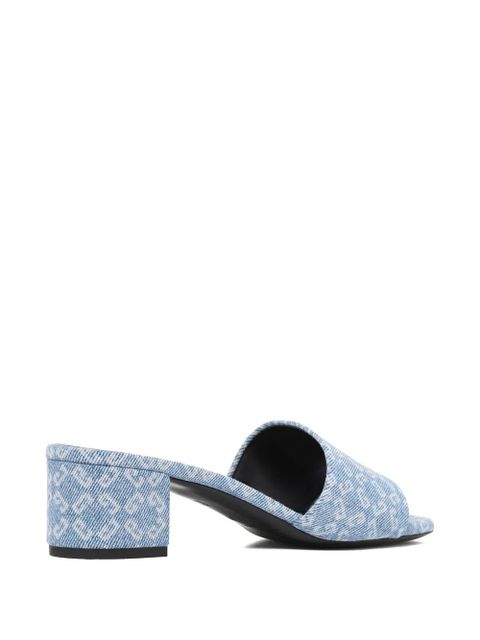 Givenchy 55mm 4G denim sandals - Blue
