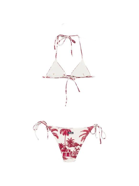 MC2 Saint Barth Leah print tie bikini - Neutrals - zdjęcie produktu nr 2