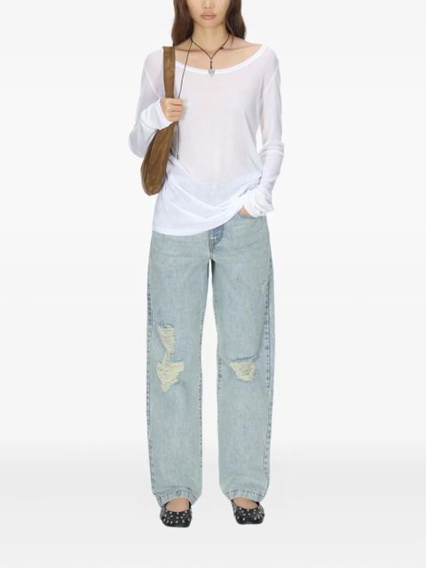 Gimaguas Bahmon long-sleeve mini dress - White - zdjęcie produktu nr 2