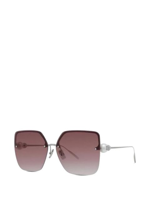 Givenchy Pearl geometric-frame sunglasses - Brown - zdjęcie produktu nr 2