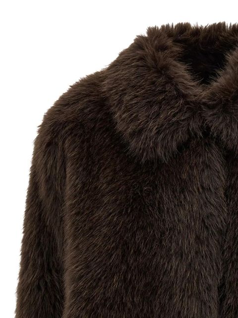 Weekend Max Mara Brenta faux-fur coat - Brown
