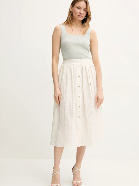 Twinset top z domieszką lnu - zdjęcie produktu nr 1