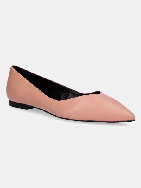 HUGO baleriny skórzane Maridia - zdjęcie produktu nr 2