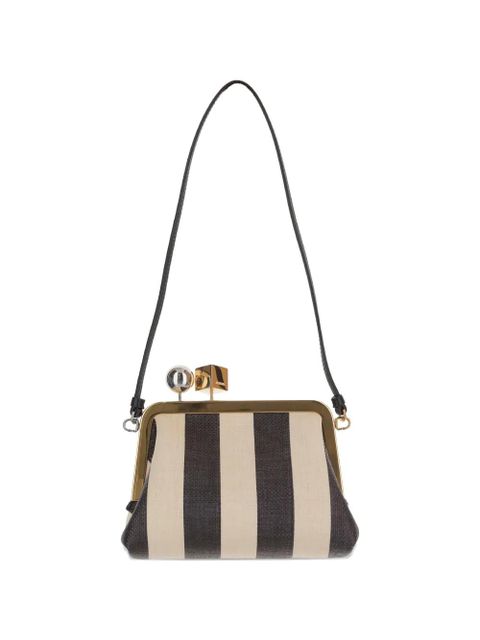 Jacquemus Berlingot striped shoulder bag - Neutrals - zdjęcie produktu nr 1