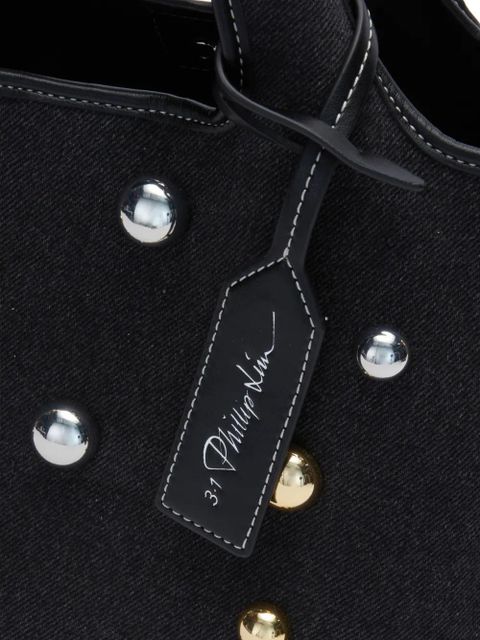 3.1 Phillip Lim mini Dome tote bag - Black - zdjęcie produktu nr 2